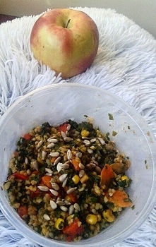 Kasza bulgur z warzywami, p...