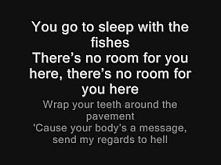 Bastille-Blame (lyrics)