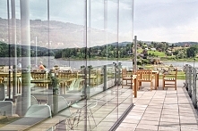 Piękny taras z niesamowitym widokiem na Jezioro Rożnowskie - sloneczygrodek72.pl - zapraszamy