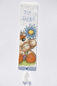 ...zakładka do książki - haft ręczny