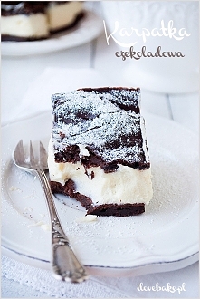 Karpatka czekoladowa z krem...