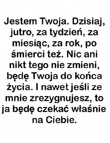 jestem twoja ❤❤