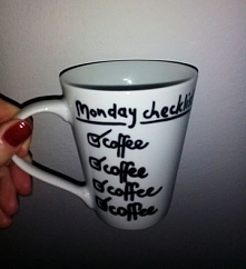 Nowa propozycja kubeczka od HANDY MUG ! Idealny do pracy, nie tylko na PONIEDZIAŁEK