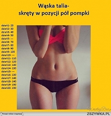 wąska talia