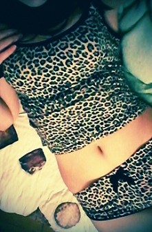 prawie miesiaac cwiczen :)