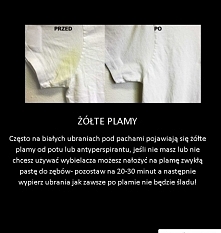 Żółte plamy