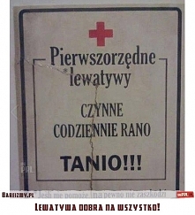 dla zbolałych...50 lat temu