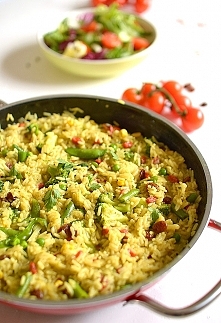 Pilaw z ryżu z warzywami :)