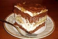 Ciasto bananowe z lekkim kremem jogurtowym i czekoladą
Składniki

Biszkopt
4 jaja
1/2 szklanki cukru
2/3 szklanki mąki
1-2 łyżki kakao
1 łyżeczka proszku do pieczenia

Krem jogu...