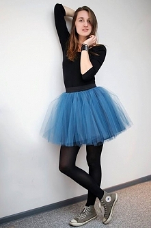 Tiulowa spódnica od Szyszka Szyje