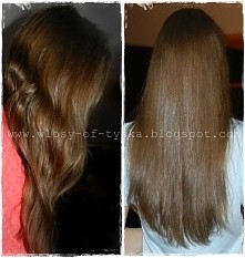 Moje włosy po genialnej odż...