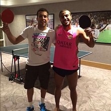 Jordi Alba&Rafinha Alcantara *-*