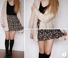 sweter, bluzka, spódnica - ...