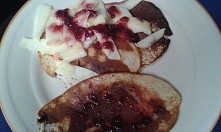 Jedno z moich sniadan:) nal...