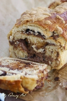 My Culinary Art: Babka drożdżowa z czekoladą - przepis po kliknięciu w zdjęcie