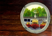 Jeden z 3 obrazów dyplomowych.