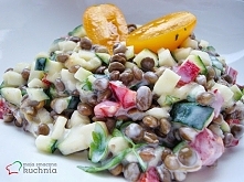 Sałatka dietetyczna z jogurtem