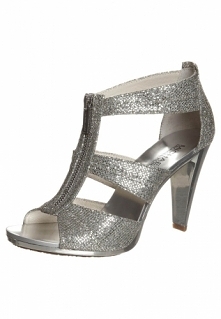 MICHAEL Michael Kors - MICHAEL Michael Kors BERKLEY Sandały silver glitter