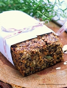 Chleb życia bez mąki
3/4 szklanki nasion słonecznika
1/4 szklanki nasion dyni
1/2 szklanki siemienia lnianego
1/2 szklanki płatków sojowych (opcjonalnie)
1 szklanka płatków owsi...