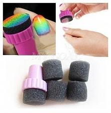 Wystarczy gąbka... Zobacz jaki NIESAMOWITY efekt uzyskasz...
Świetny pomysł na kolorowy manicure...