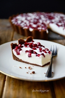 Tarta jogurtowa z granatem,...