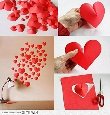Walentynkowa dekoracja