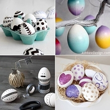 Inne wydania dekoracji pisanek ! Moje serce skradły te 4 pisanki .