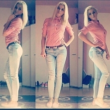 #jeans #koszula #blondhair ...