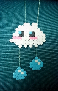 naszyjnik chmurka (dostępna na fb Nefer Handmade)