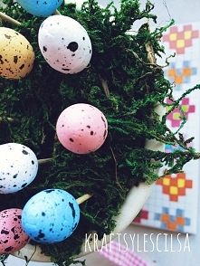 Jak ozdobić dom na Wielkanoc? Zapraszam na kraftsylescilsa.blogspot.com