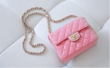 Piękna torebka o kolorze pudrowego różu *-*