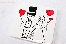 miłość z balonikiem - magne...