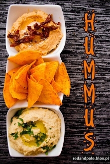 Hummus klasyczny i z suszonymi pomidorami