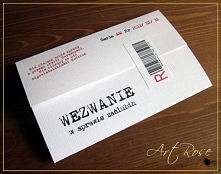 genialne zaproszenie!