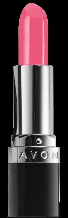 Szminka z Avon'u. 
kolor: starburst pink 
Szminke mam od koleżanki bo ten kolor jej nie pasował. Mi kolor bardziej podpasował. Jednak rzadko używam szminek, tym bardziej że...