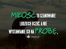 Dla ludzi którzy nie wiedzą co to jest Miłość .....