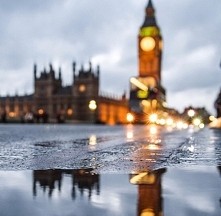 Londyn w deszczu zawsze pię...