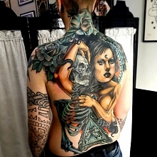 tattoo on back