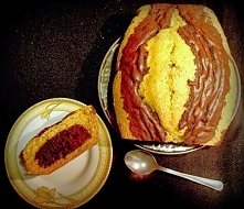 Babka cytrynowo-kakaowa