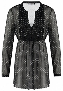 ONLY - ONLY ONLDOT COLETTE Tunika black