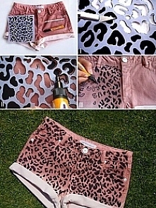 szorty w panterkę... czemu ...