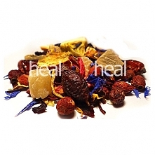 Herbata owocowy wirek.

Niezwykle kolorowa i urocza wizualnie mieszanka suszu owocowego.

Doskonale orzeźwia i pachnie. 
Świetnie nadaje się na prezent.
 
Skład: owoc róży, owoc...