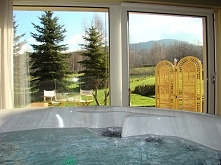 pokój z jacuzzi i kominkiem w górach - gospodarstwo Jar400