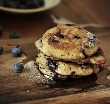 Pankejki jogurtowo cytrynowo jagodowe