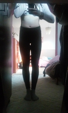 W ciągu 3tyg. przytyłam 8cm w talii . Czas zacząć ćwiczyć . + dieta i ograniczenie produktów . Zdj. będę dod. co tydzień :)