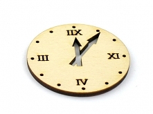 DIY - zegarek z drewna decoupage :*