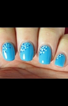 niebiesko w kropki