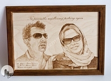 Portret w ramie