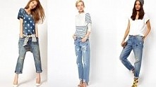 Boyfriend denim