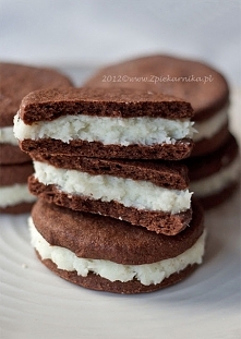 Najlepsze na świecie ciasteczka czekoladowo-kokosowe :)